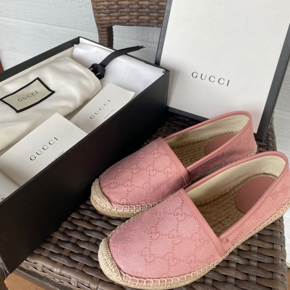 Gucci espadrilles rosa Outlet